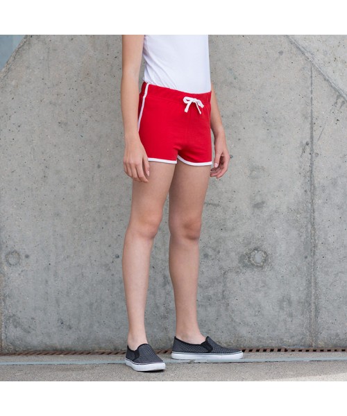 Plain Kids retro shorts Skinnifit 220 GSM